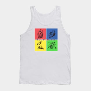 Rugby Color Art by PPereyra Tank Top